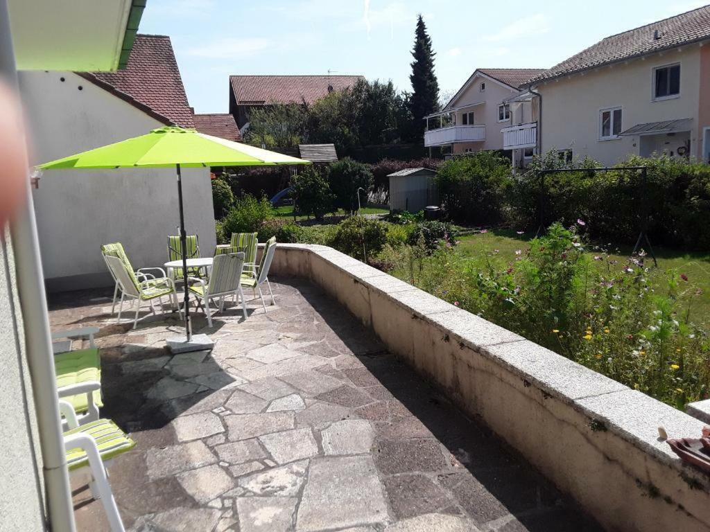 Freundliche Ferienwohnung mit großer Terasse Aichstetten Exterior foto